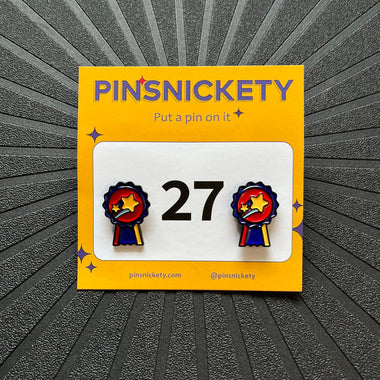 Champion Number Pins