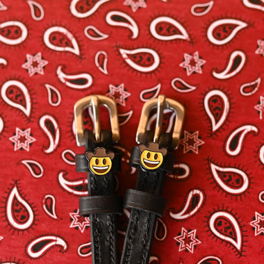 Cowboy Emoji Spur Straps