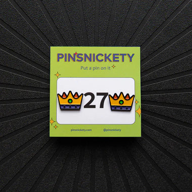 Crown Number Pins
