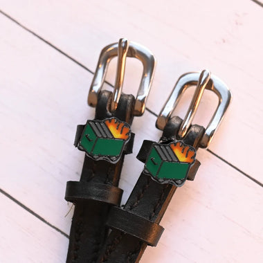 Dumpster Fire Spur Straps