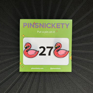 Flamingo Number Pins