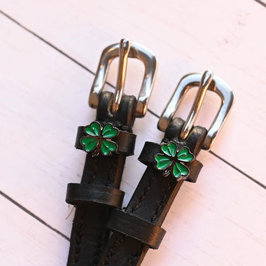 Four Leaf Clover Spur Straps