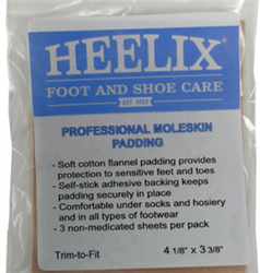 Heelix Professional Moleskin Padding
