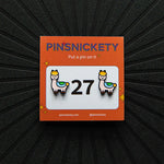 Drama Llama Number Pins