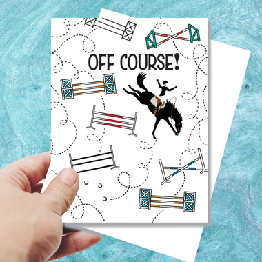 off course card