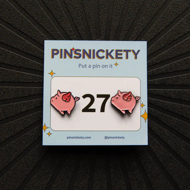 Flying Pigs Number Pins