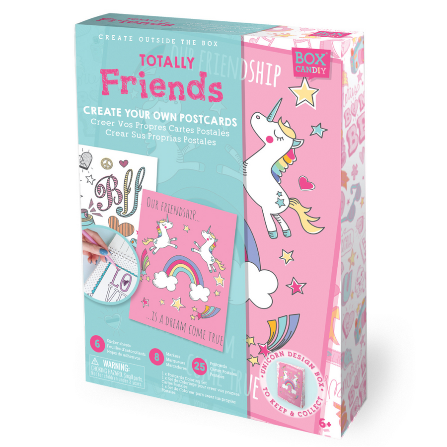 Totally Friends Create Your Own Postcards