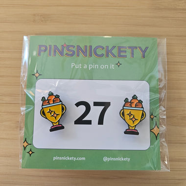 Trophy Number Pins