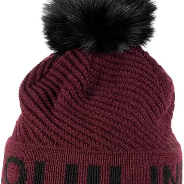 Equiline Claficp Knitted Pom Pom Hat