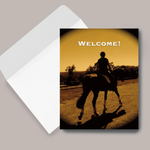 welcome new student card