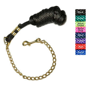 Poly Lead Rope with Chain