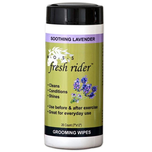 Fresh Rider Lavender Grooming Wipes