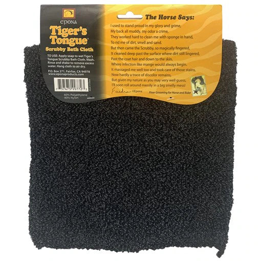 Tiger's Tongue Scrubby Bath Cloth