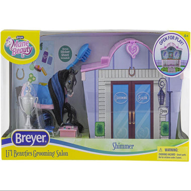 Breyer Shimmer Grooming Salon Kit Front Packaging