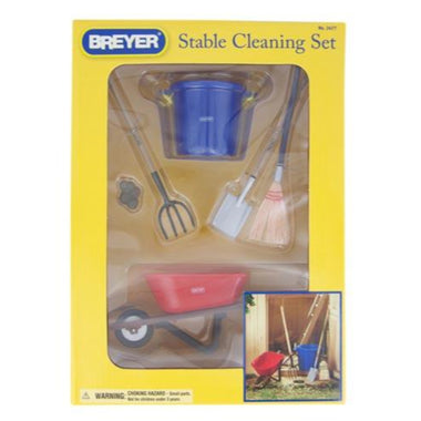 Breyer Stable Cleaning Set Packaged