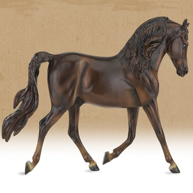 Breyer Traditional MorganQuest Native Sun on Tan Background