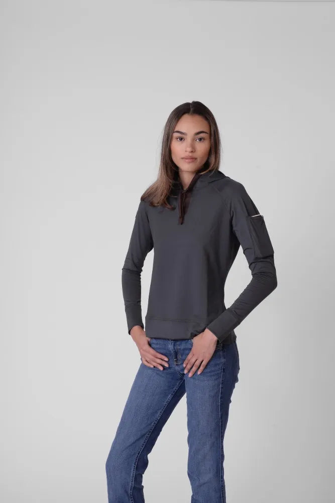 Rider Cropped Hoodie