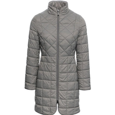 Insula Quilted Long Coat