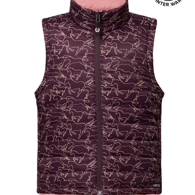 Kid's Round Up Quilted Reversible Vest