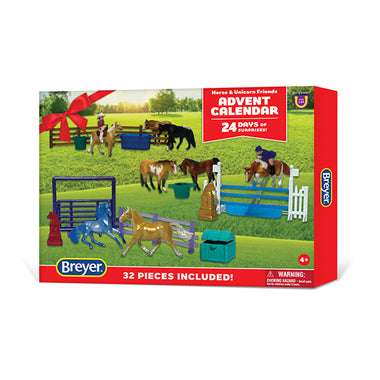 2025 Holiday Horses and Unicorn Friends - Advent Calendar & Play Set