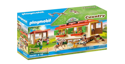 Playmobil Pony Shelter and Mobil Home