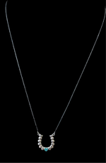 Cascading heart pendant