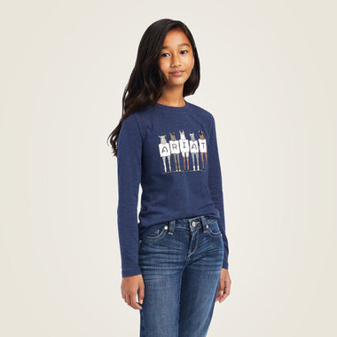 Ariat Fan Club Kids Long Sleeve Tee