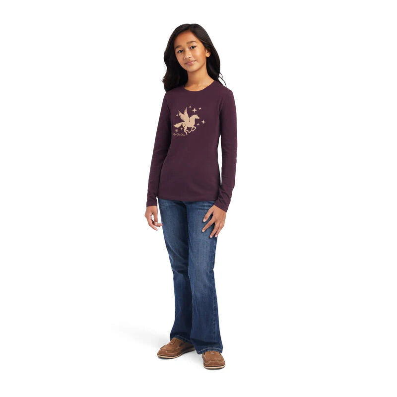 Ariat Ride Your Dream Kids Long Sleeve Tee