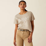 Serif Logo Boxy T-Shirt