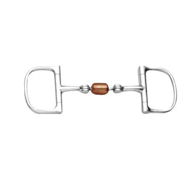 Copper Roller Mouth Dee Ring Snaffle Bit