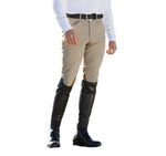 Men’s Lightweight Clarino Knee Patch, Tech Fabric Boot Sock Breeches