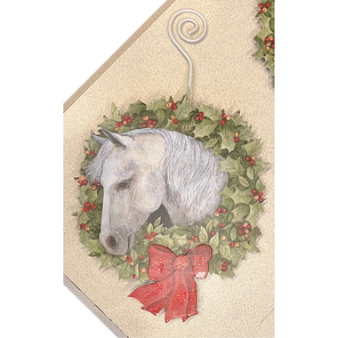 Horse Wreath Ornament