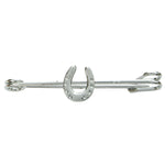 Exselle Plain Horseshoe Stock Pin