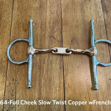 Full Cheek Copper Dr. Bristol with French Link