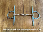 Full Cheek Copper Dr. Bristol with French Link