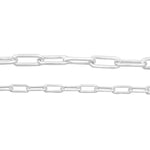 Oval Silver Chain