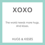 XOXO Hugs and Kisses Tag