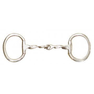 Slow Twisted Mouth Eggbutt with Flat Rings