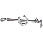 Silver Horseshoe Stock Pin