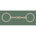 German Silver French Link Loose Ring Bit