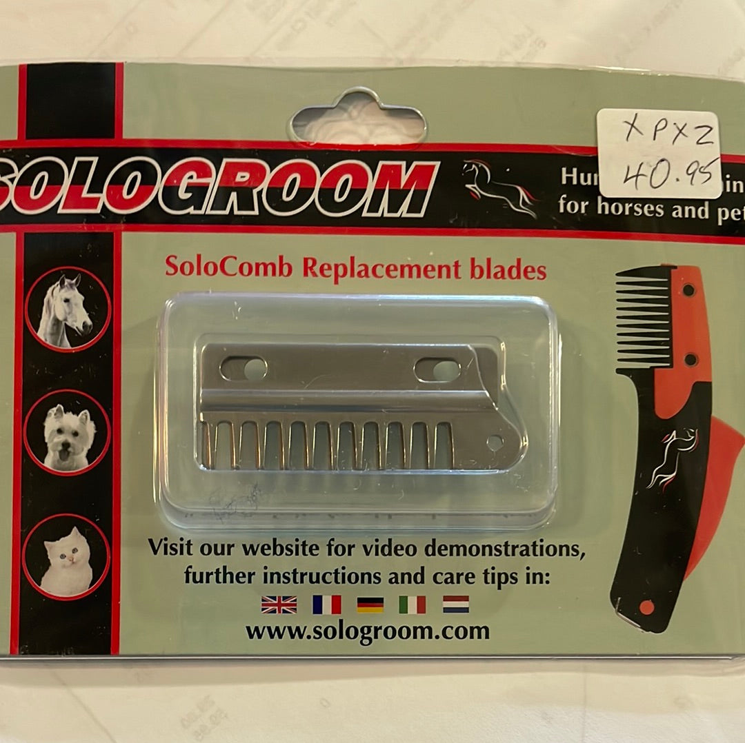 Solocomb replacement blades
