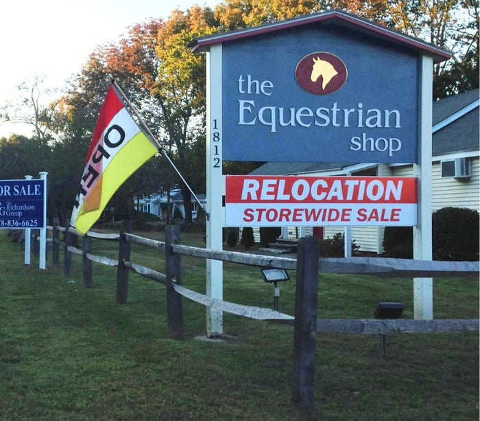 North Andover Relocation Sale when The Equestrian Shop moved to its Ipswich location. 
