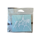 Dressage Horse and Rider Decal
