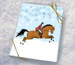 BOXED CHRISTMAS CARDS: Bay Fox Hunter