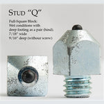 Steel Horseshoe Studs