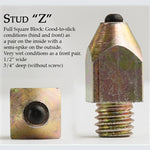 Steel Horseshoe Studs