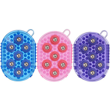 Rubber Jelly Massage Mitt With Magnetic Therapy