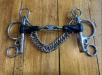 Rubber Slow Twist French Link Pelham