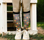 Pair and A Spare Christmas Boot Socks