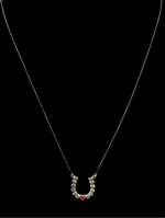 Cascading heart pendant